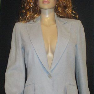 Anne Klein II Lavender Wool Single Breasted Jacket -- Final Price